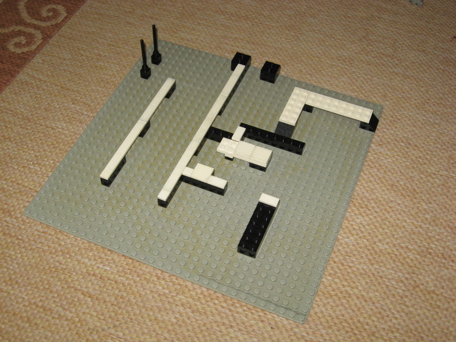 Lego Space Monorail Tr. System