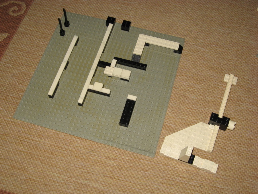 Lego Space Monorail Tr. System