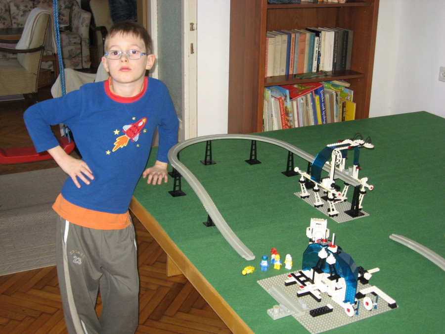 Lego Space Monorail Tr. System