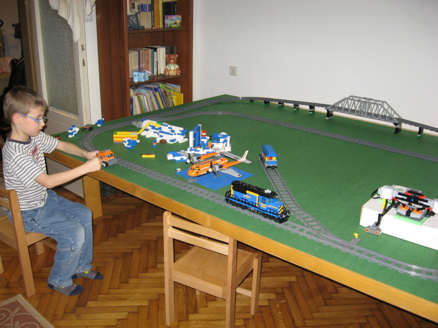 City Tehervonat EV3 irányítással