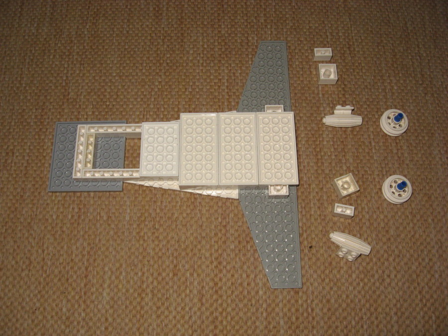 Saját Lego Space Űrhajó 