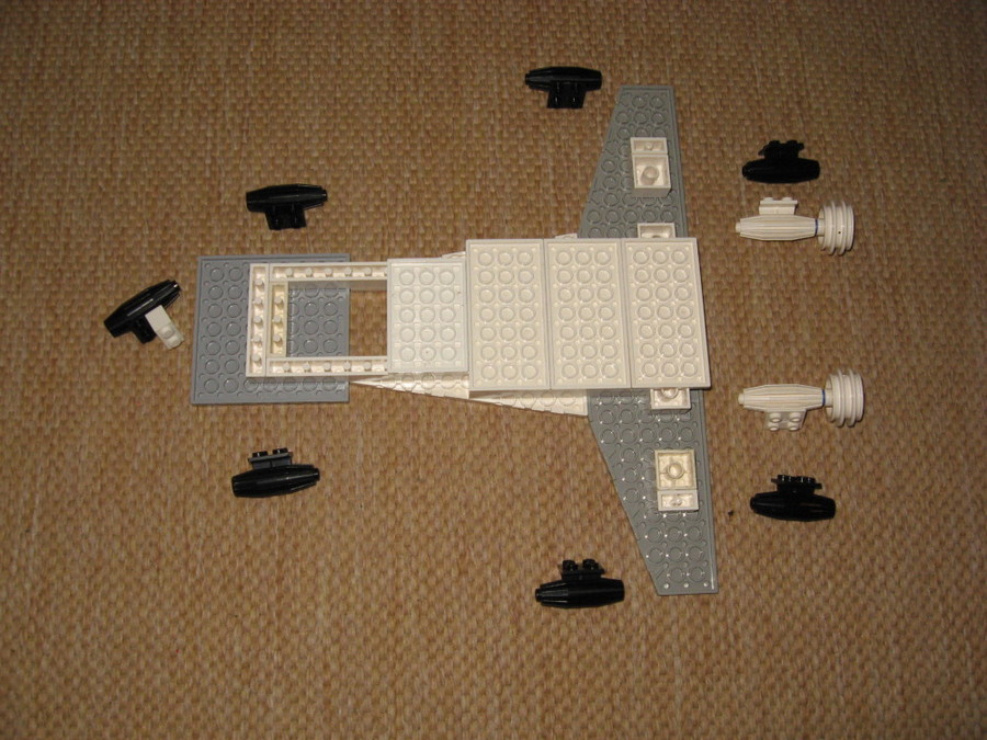 Saját Lego Space Űrhajó 