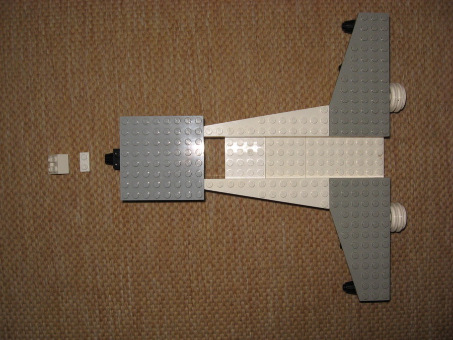 Saját Lego Space Űrhajó 