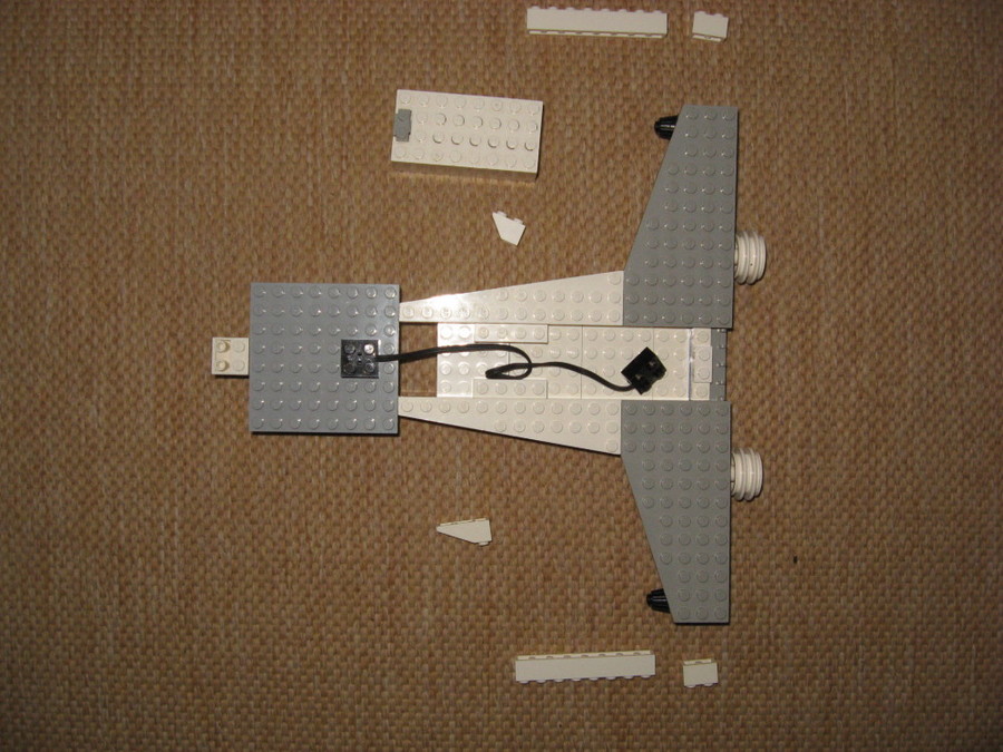 Saját Lego Space Űrhajó 