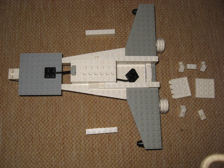 Saját Lego Space Űrhajó 