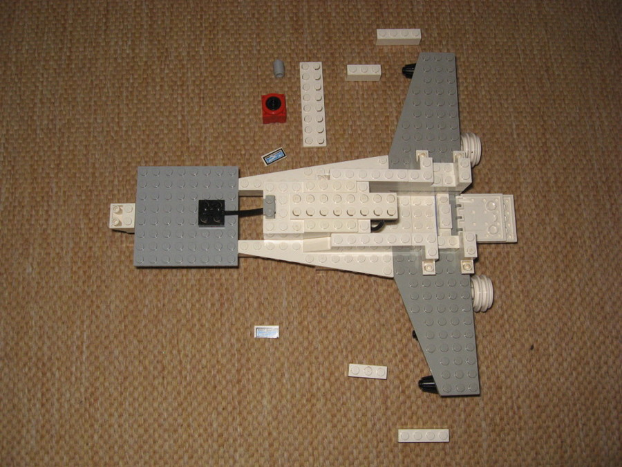 Saját Lego Space Űrhajó 