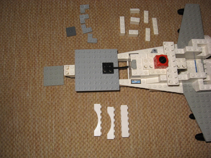 Saját Lego Space Űrhajó 