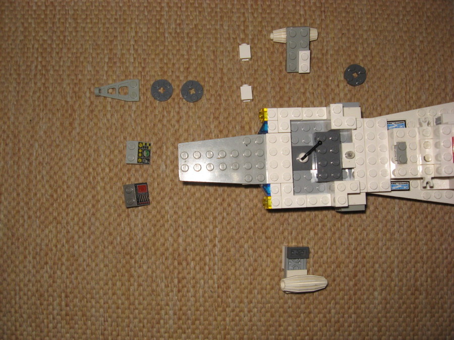 Saját Lego Space Űrhajó 