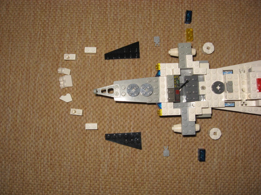 Saját Lego Space Űrhajó 