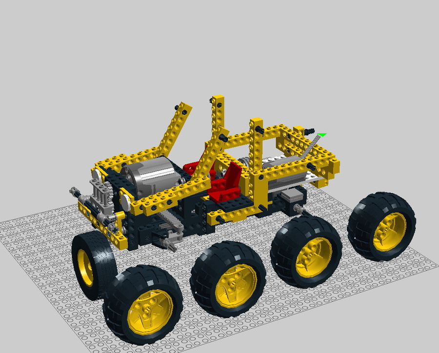 8850 Rally Car SBrick-kel