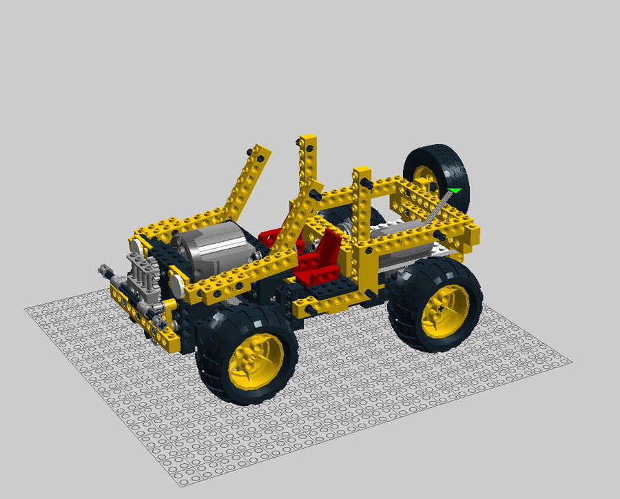 8850 Rally Car SBrick-kel