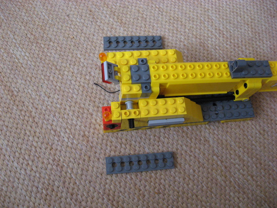 Motorizált daru a 7633-as készletből