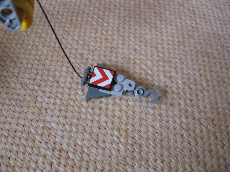 Motorizált daru a 7633-as készletből