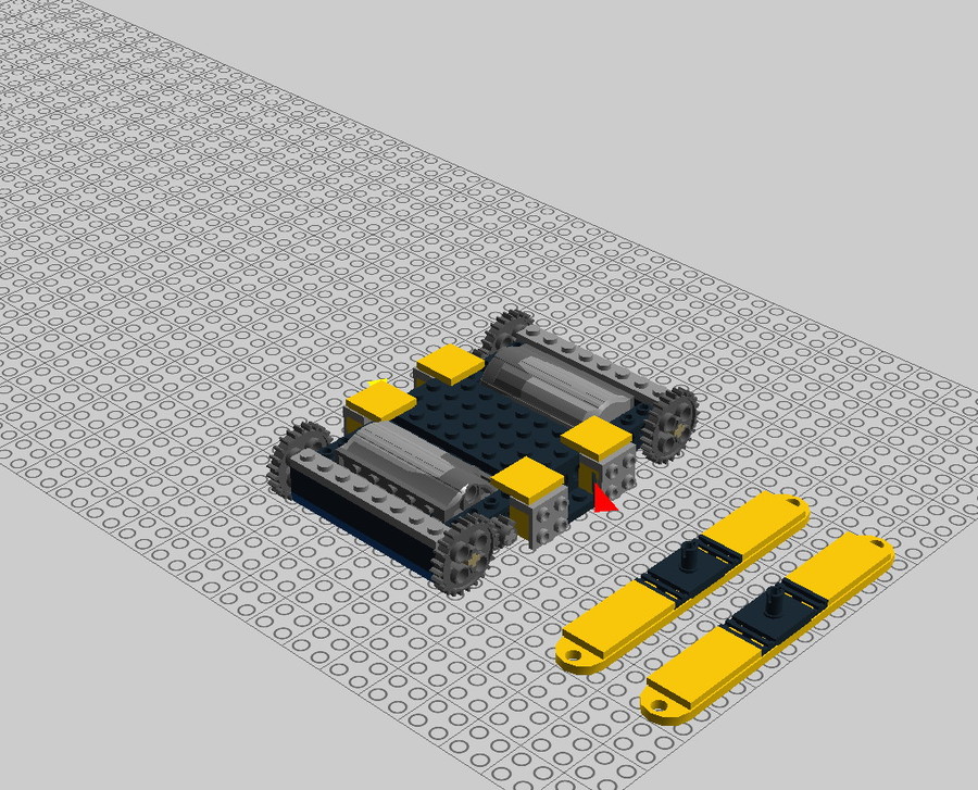 Motorizált 60074 Buldózer
