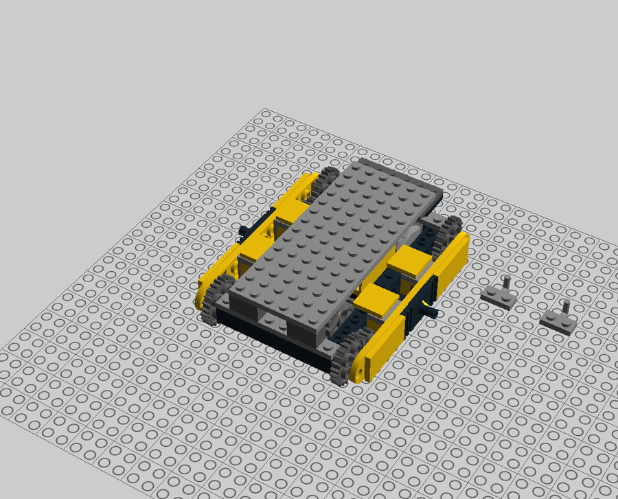 Motorizált 60074 Buldózer