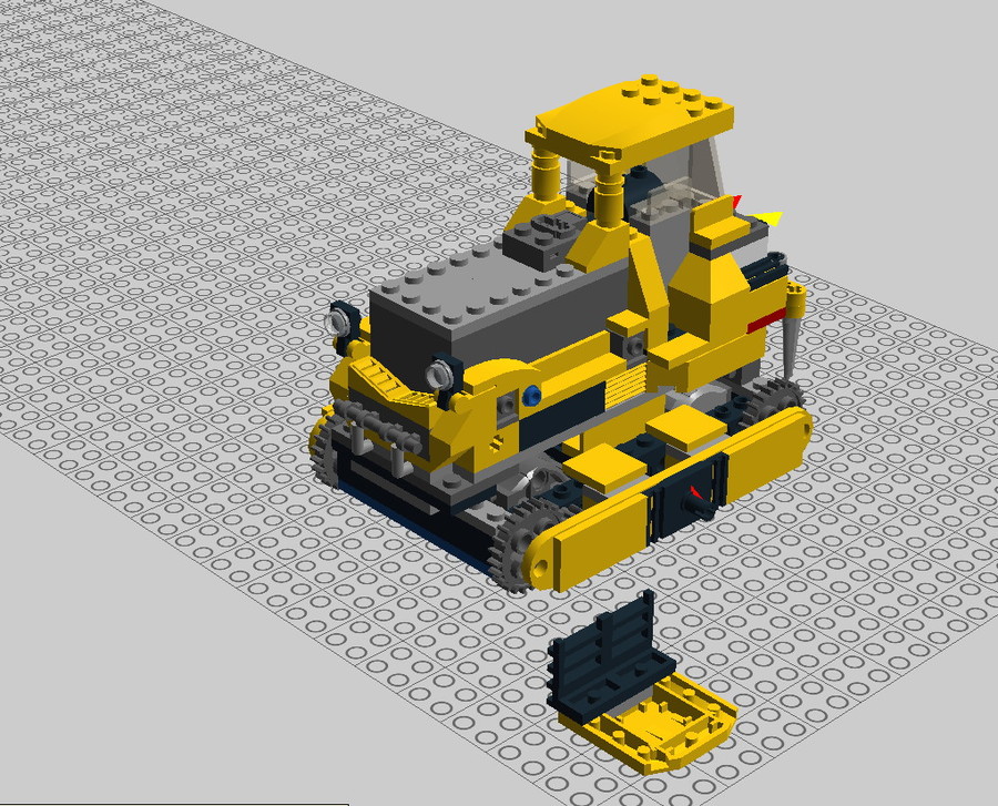 Motorizált 60074 Buldózer