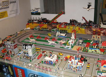 LEGO Kiállítást építettünk