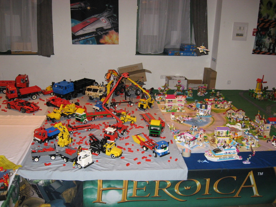 LEGO Kiállítást építettünk
