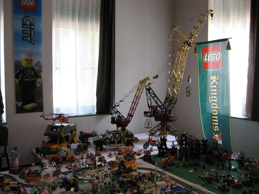 LEGO Kiállítást építettünk