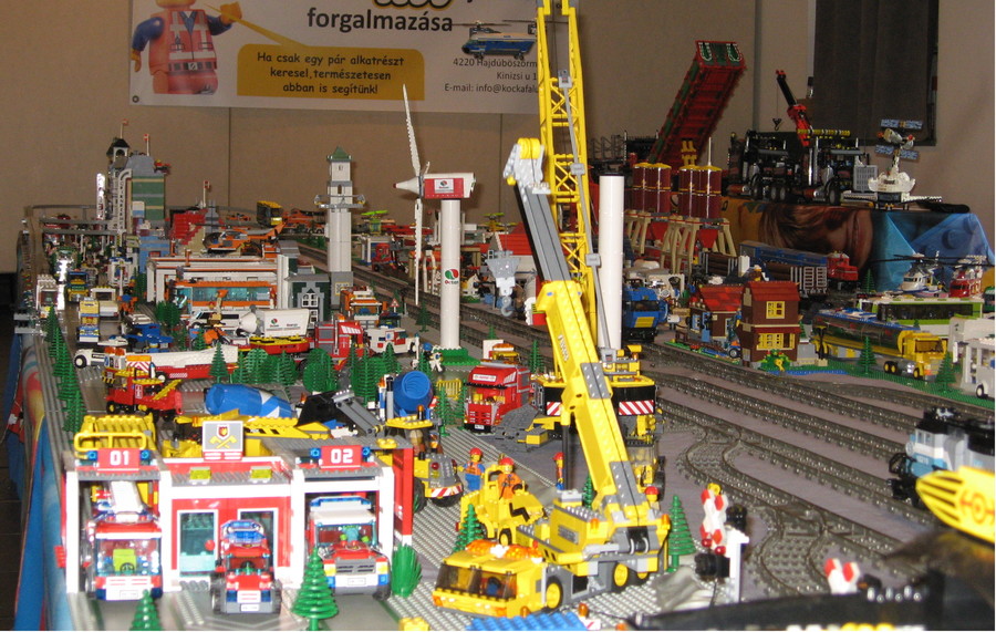 LEGO Kiállítást építettünk