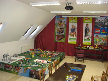 Lego kiállítás a Faluházban