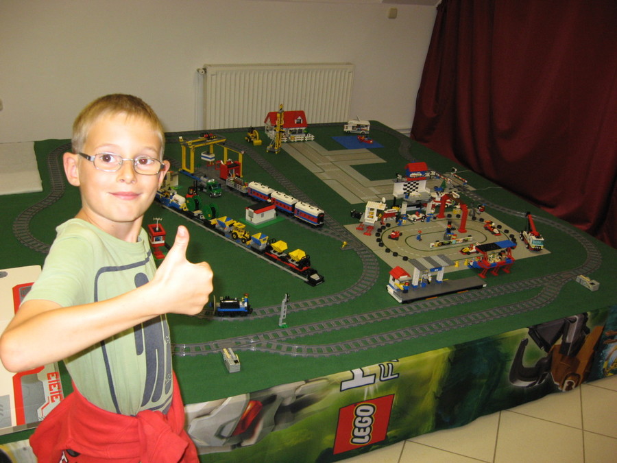 Lego kiállítás a Faluházban