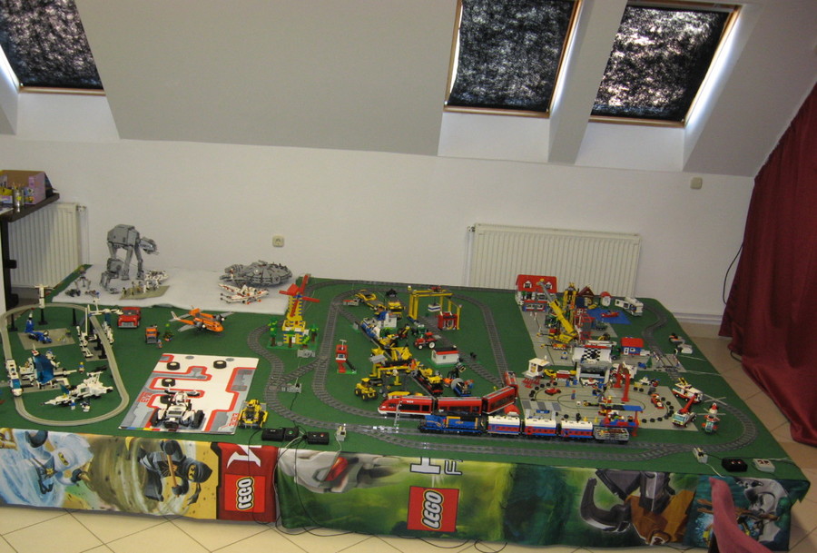 Lego kiállítás a Faluházban