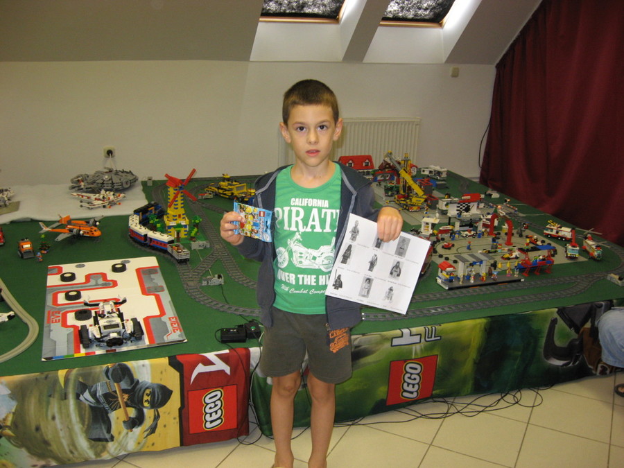 Lego kiállítás a Faluházban