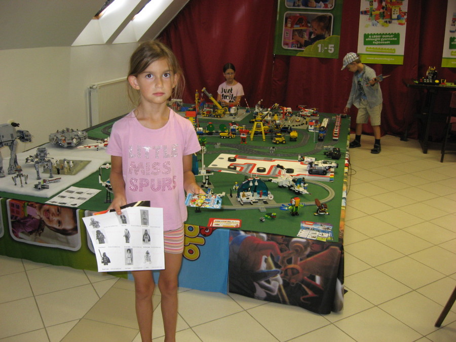 Lego kiállítás a Faluházban