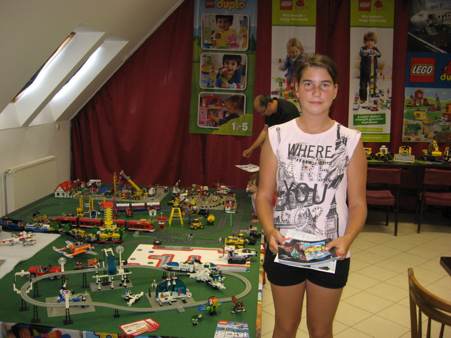 Lego kiállítás a Faluházban