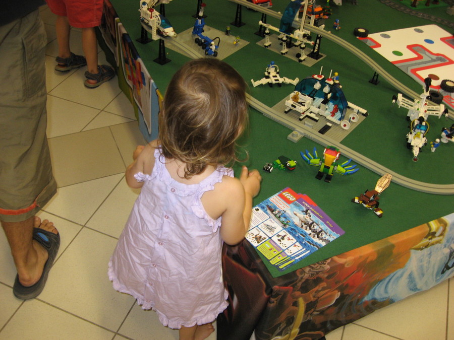 Lego kiállítás a Faluházban