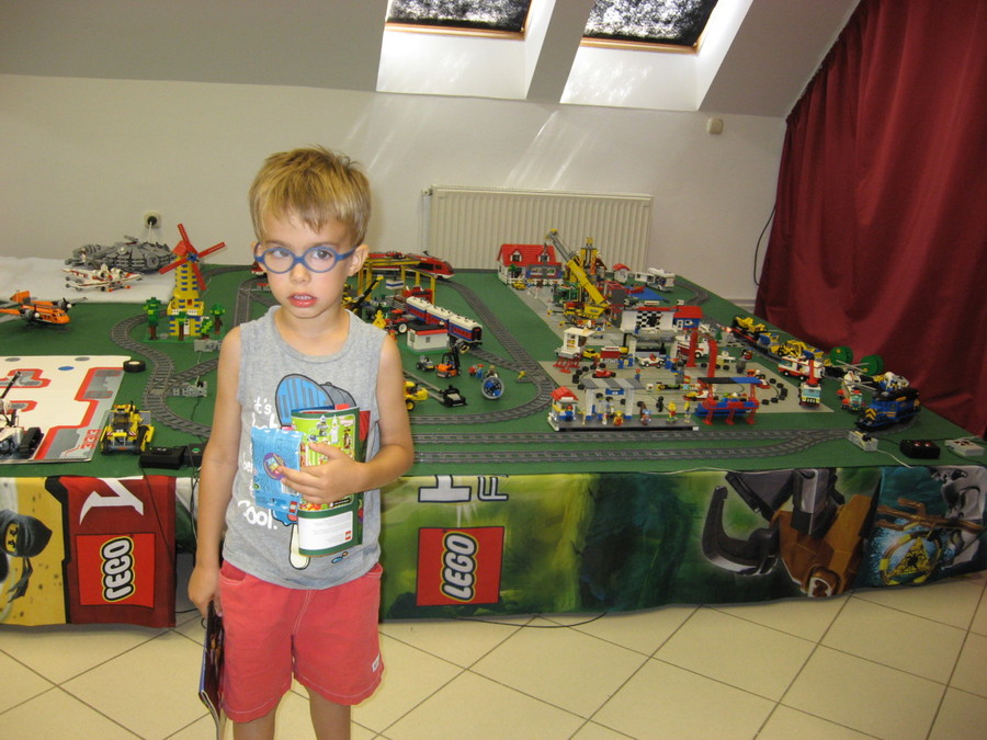 Lego kiállítás a Faluházban