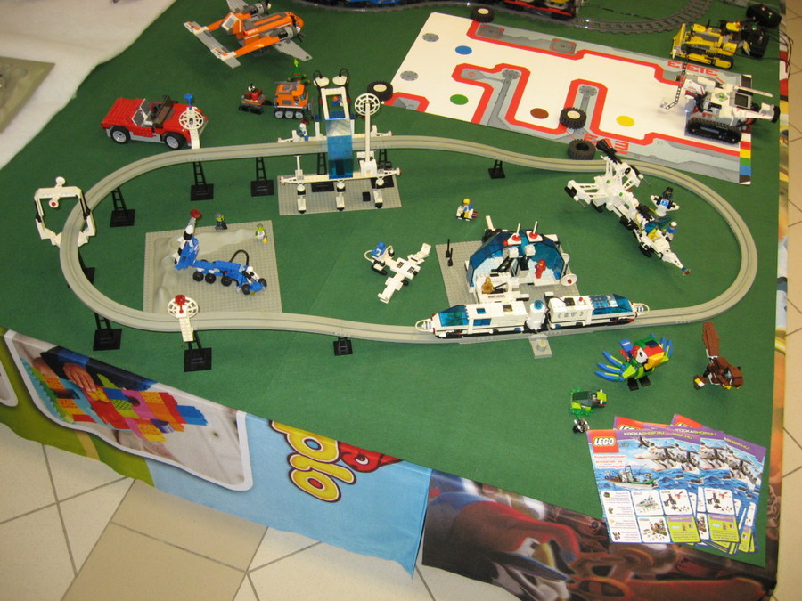 Lego kiállítás a Faluházban