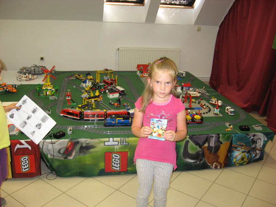 Lego kiállítás a Faluházban