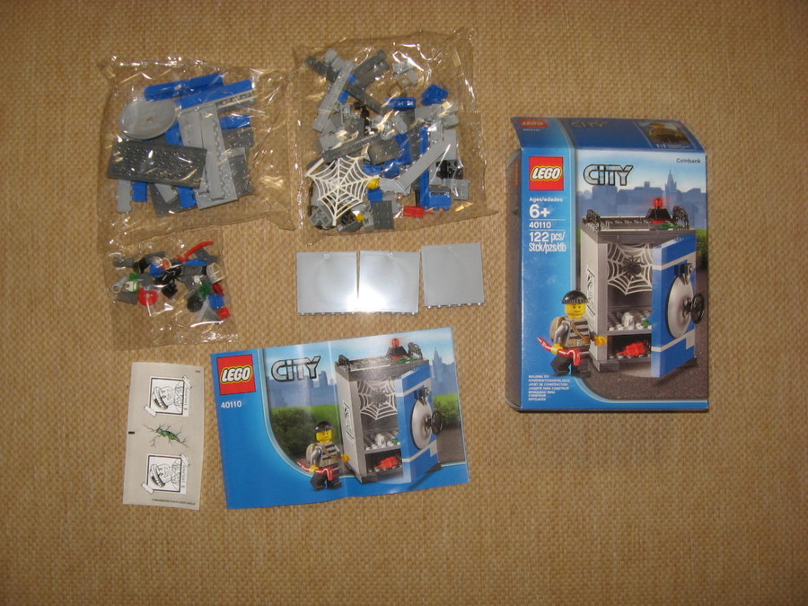 Lego persely építése