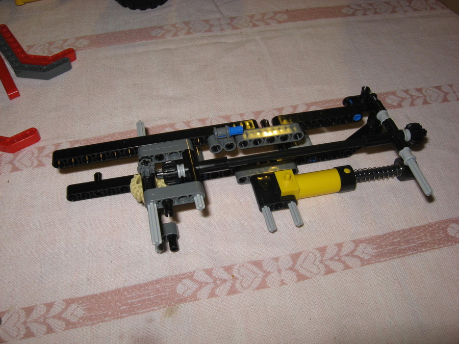 8049 Traktor pneumatikus utánfutóval