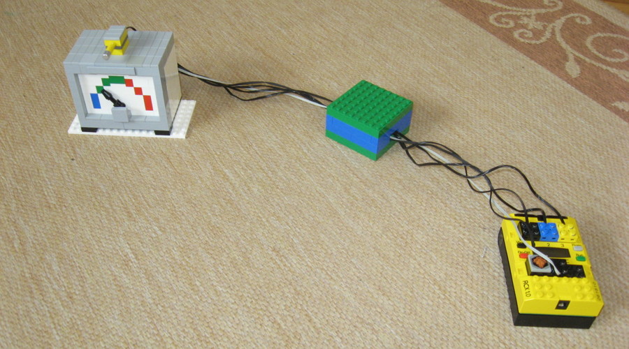 Mindstorms RCX hőmérő
