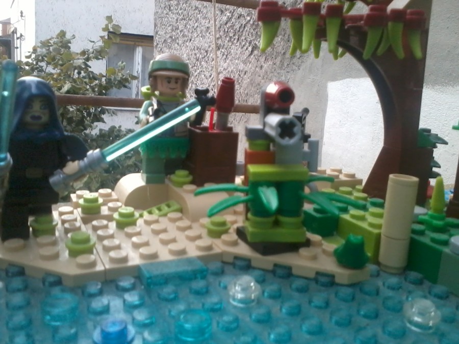 Star Wars Lego Endor bolygó.