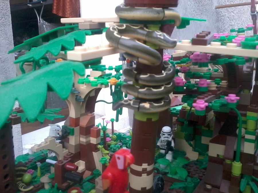 Star Wars Lego Endor bolygó.