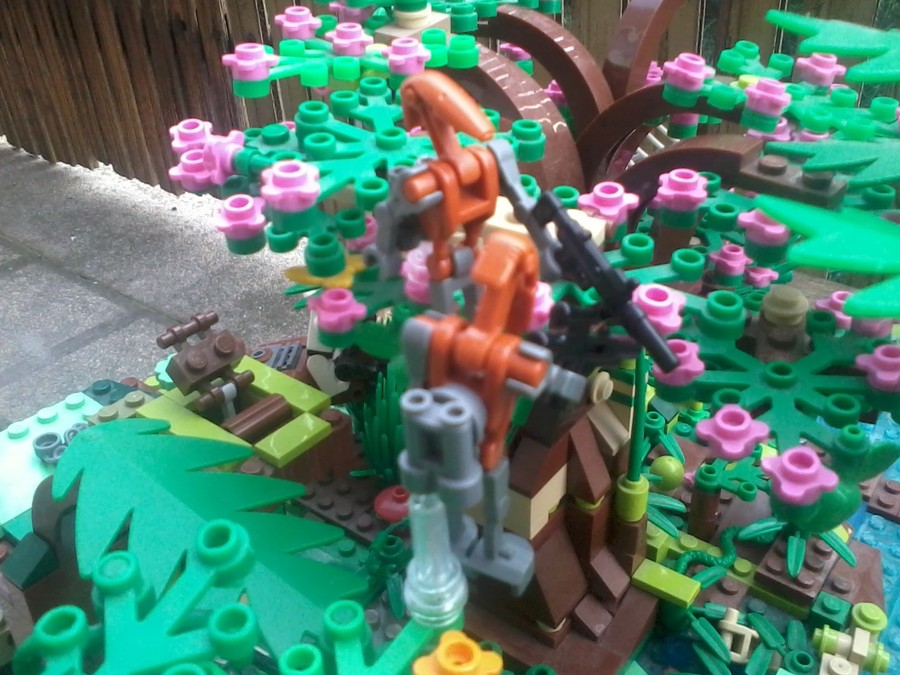 Star Wars Lego Endor bolygó.