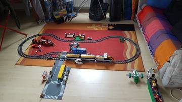 Lego Balatonszárszó vasútállomás 