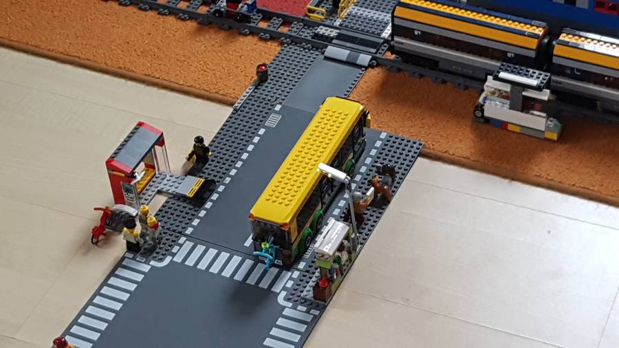 Lego Balatonszárszó vasútállomás 