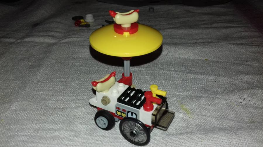 Hot dog árus 