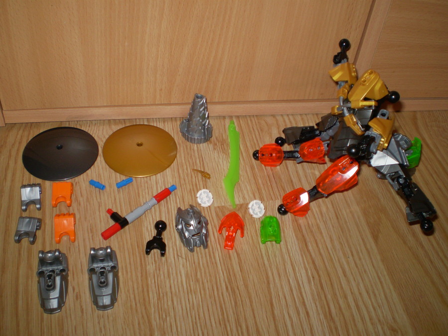 Lego Hero Factory Bulk és Rocka egyben