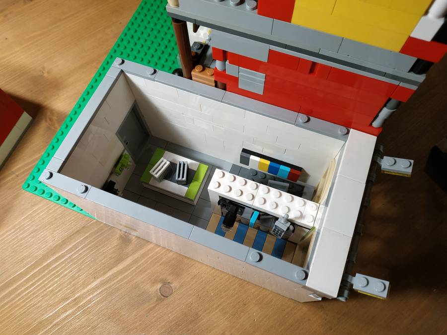 LEGO Épületsor- Saját építésű