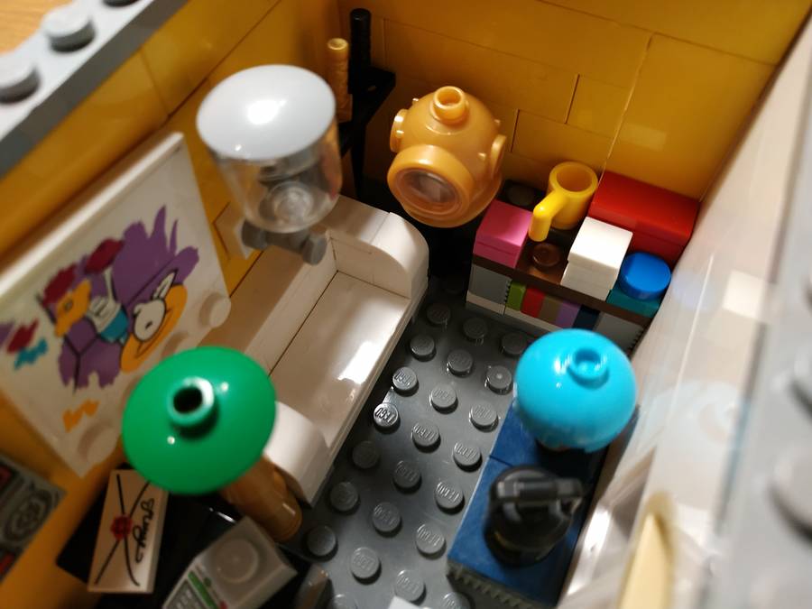 LEGO Épületsor- Saját építésű