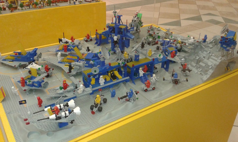 Lego kiállítást láttunk