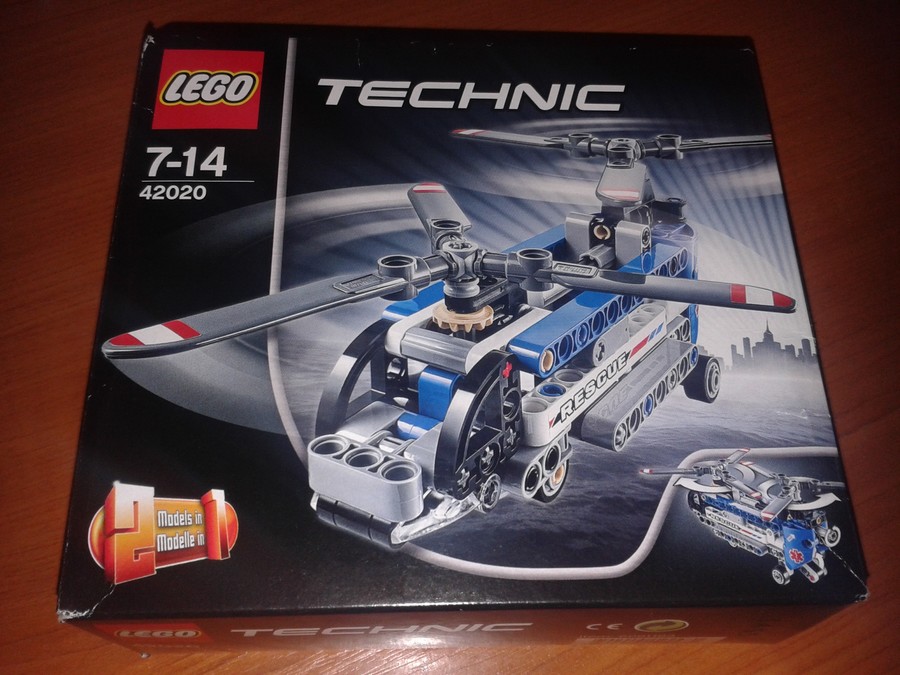 Technic egyrotoros helikopter