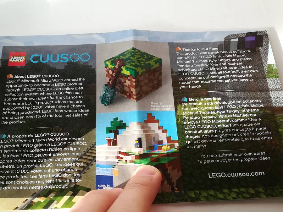 Minecraft, Micro Világ