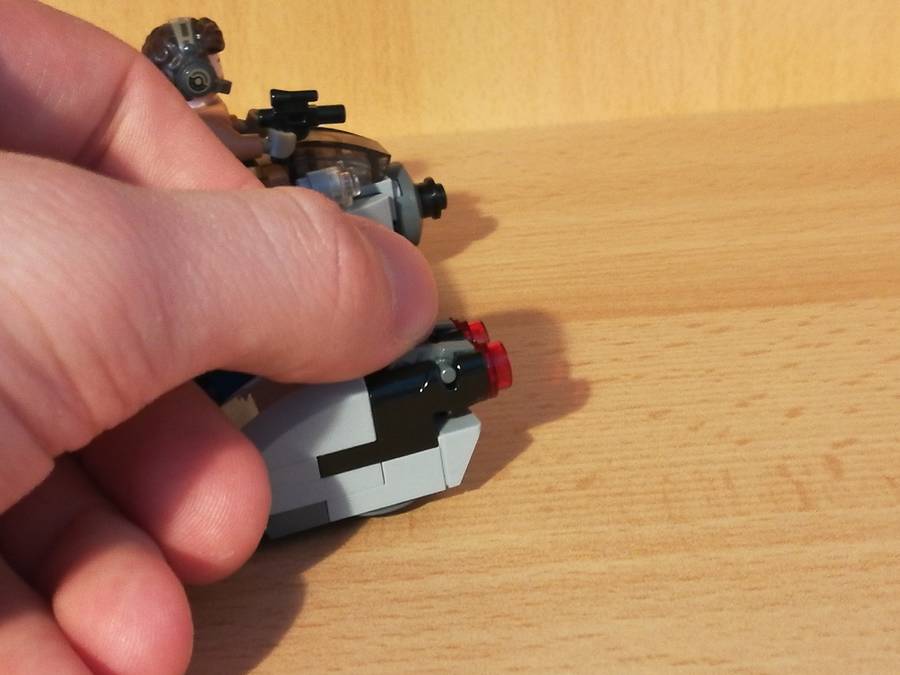 Ski Speeder vs. First Order Walker Microfighters